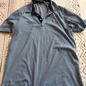 Travis Matthew’s Striped Polo Shirt